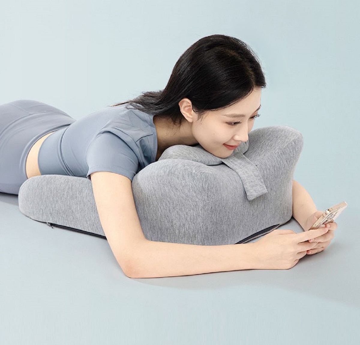 Multifunkčný ergonomický podporný vankúš